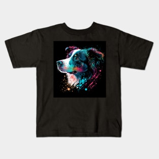 Pop Culture Border Collie Kids T-Shirt